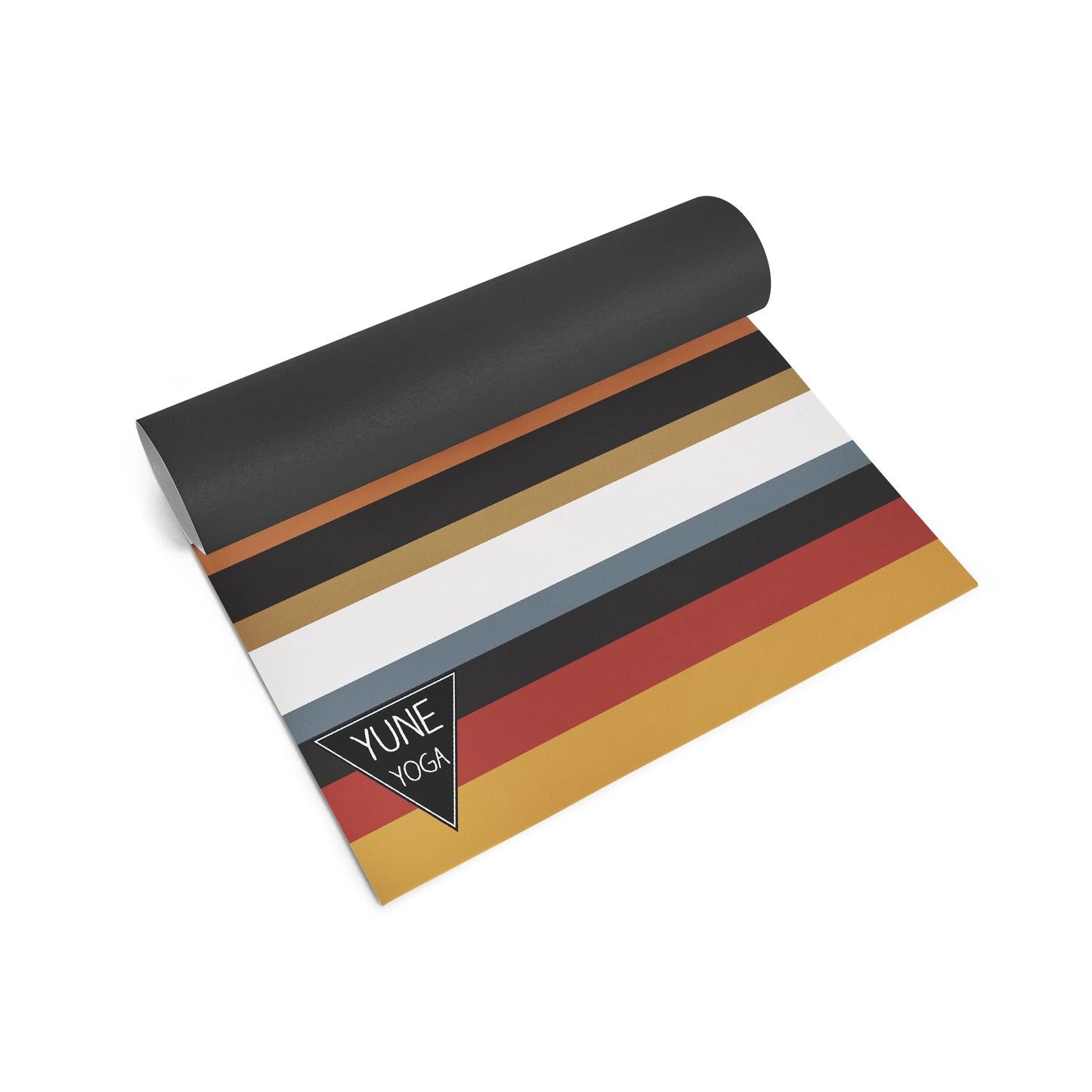 Falcons Rest Yoga Mat – 6 mm Extra Thick, Double-Sided Non-Slip, Eco-Friendly PER with Multi-Color Trail-Inspired Design | Yune Yoga